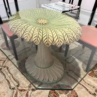 Tavolo da pranzo design italiano vintage 