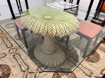 Tavolo da pranzo design italiano vintage 