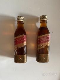 due Bottiglie mignon johnie walker