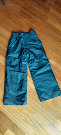 Pantaloni sci neri 8 anni (Viale Marconi)