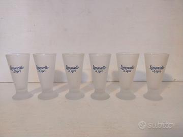 6 bicchierini da collezione "Limoncello di Capri"
