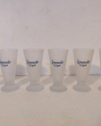 6 bicchierini da collezione "Limoncello di Capri"