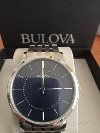 Orologio Uomo Bulova 96A188 Ultra Slim Blu Marino