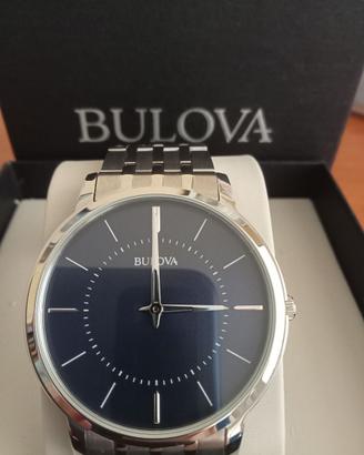 Orologio Uomo Bulova 96A188 Ultra Slim Blu Marino