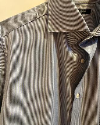 Camicia uomo a righe- collo 39