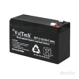 BATTERIA PER UPS VULTECH GS-7AH 12V 7A AL PIOMBO