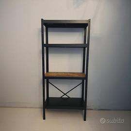 Scaffale componibile alto stile industrial 