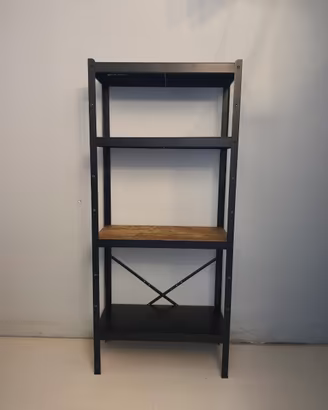 Scaffale componibile alto stile industrial 