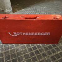 Carotatrice Rothenberger completa di aspiratore