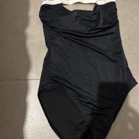 Top costume calvin klein tg Xs nero