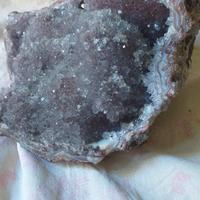 Drusa ametista botswana cristalli rocca Agata