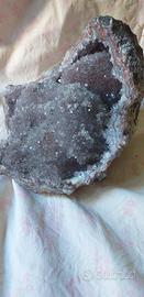 Drusa ametista botswana cristalli rocca Agata