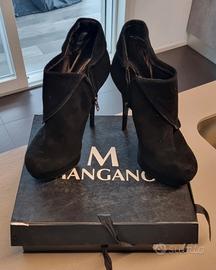 Stivaletto Scarponcino Donna Scamosciato MANGANO