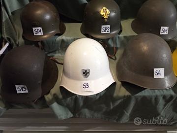 elmetti Spagna/Svezia/Svizzera