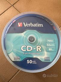 CD-R Verbatim Extra Protection – 50 pezzi