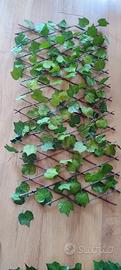 Artificiali Extensibile Legno Foglie 120x60 cm