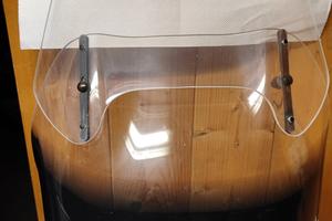 cupolino maggiorato regolabile per BMW gs 1100