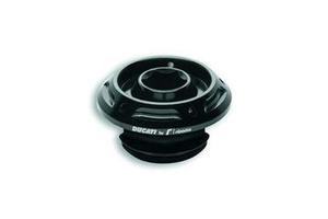 Tappo Carico Olio Nero Ducati by Rizoma