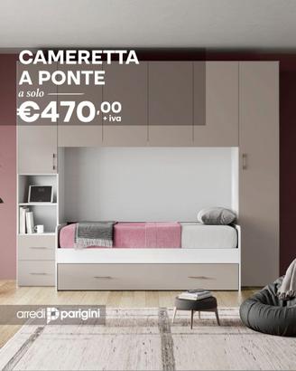 Cameretta a ponte - Pronta consegna -PROMO