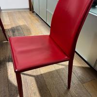 Sedie in pelle Bontempi