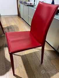 Sedie in pelle Bontempi