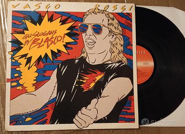 Vasco Rossi Gli Slogan Di Blasco Vinile Lp 1988