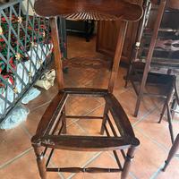 Sedie inizio 900