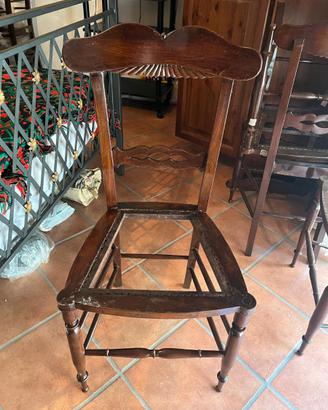 Sedie inizio 900