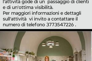 Attività commerciali in pieno centro del paese