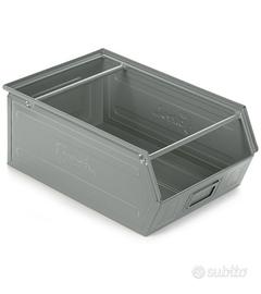 Contenitori a bocca di lupo in metallo