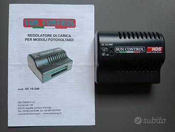 REGOLATORE VDI CARICA PANNELLI FOTOVOLTAICI 
