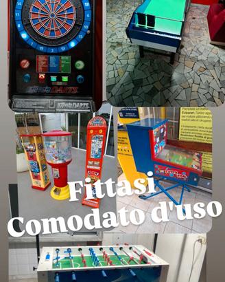 Giochi e distributori palline 