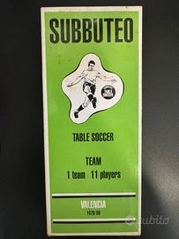 Subbuteo - Valencia 1979/80