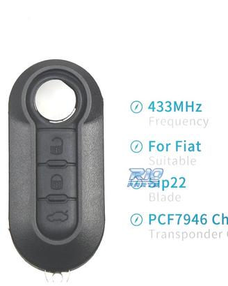 CHIAVE COMPLETA FIAT 500 PANDA PUNTO BRAVO GRANDE 