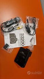 Fotocamera digitale Reflex Nikon d3200 + 18-105