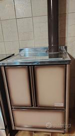 stufa a legna componibile 