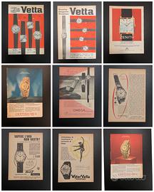Pubblicità originali Vintage anni 50/60 (cad.)