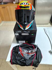 casco KYT taglia S/M replica Aragon 