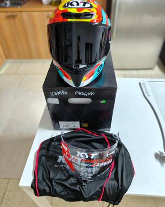 casco KYT taglia S/M replica Aragon 