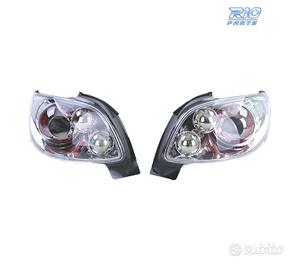 FANALI PEUGEOT 206 CC 98-09 FONDO CROMATO