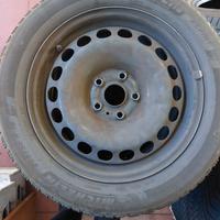 n.4   205 55 16 91H MICHELIN WINTER + CERCHI FERRO