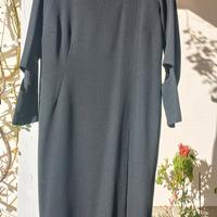 Vestito nero longuette