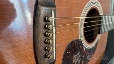 chitarra Acustica elettrificata Hondo vintage