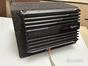 Subwoofer Hertz HBX 16+Sony XM-N1004 amplificatore