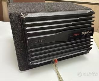 Subwoofer Hertz HBX 16+Sony XM-N1004 amplificatore