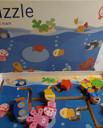 Puzzle Sevi labirinto mare