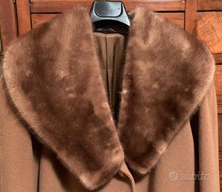 collo in pelliccia di visone