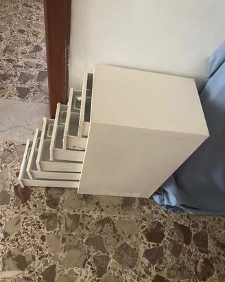 Cassettiera in metallo da ufficio