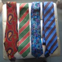 31 cravatte seta ferrè-etro-petronius-fiorio