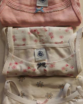 canotte intimo bambina 5/6 anni